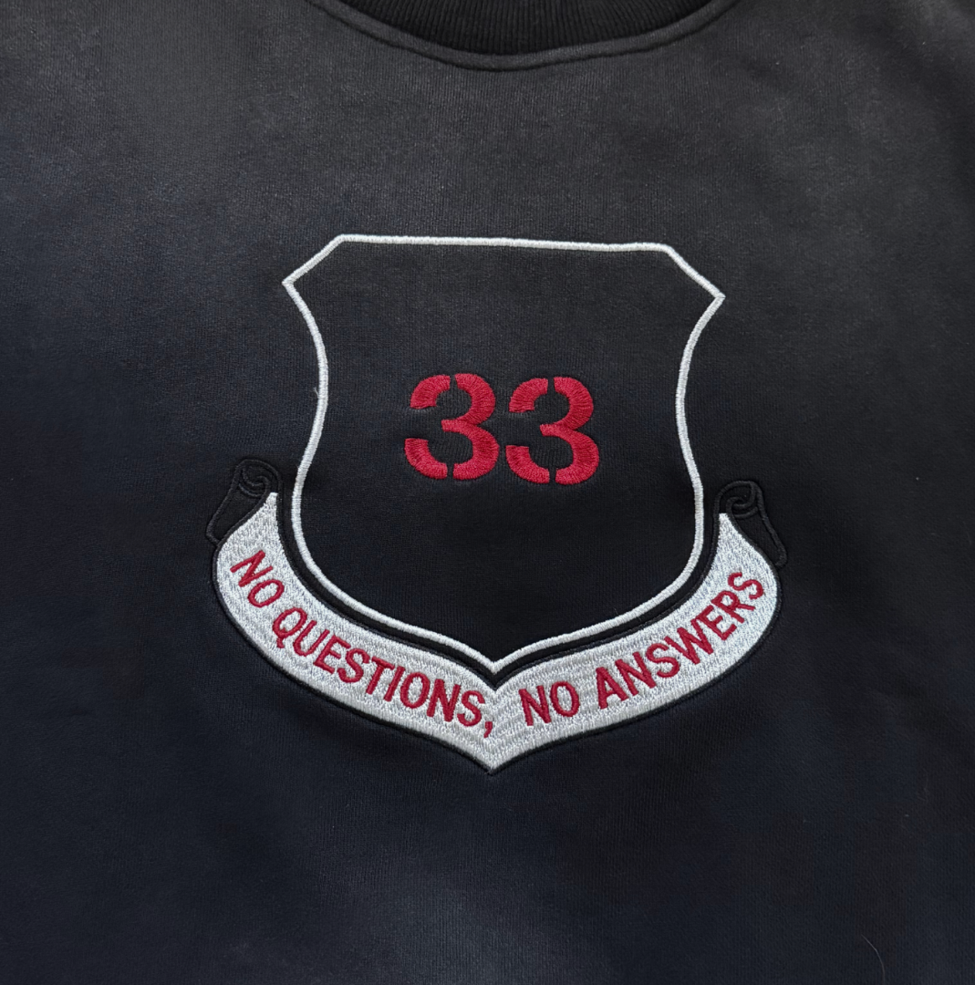 NOYFB (None Of Your Fu*king Business) 33 Sweater BLACK