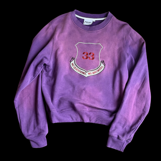 NOYFB (None Of Your Fu*king Business) 33 Sweater PURPLE