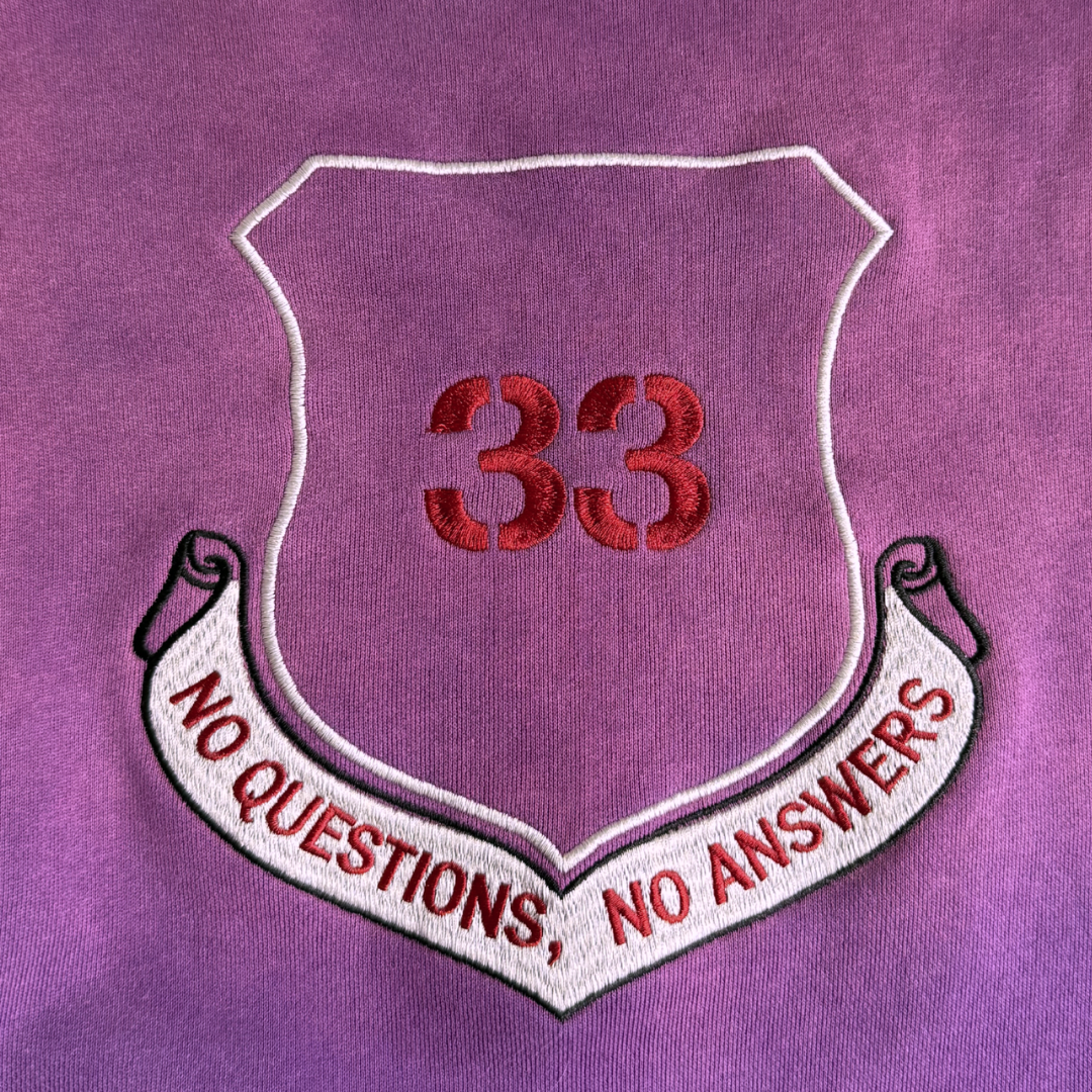 NOYFB (None Of Your Fu*king Business) 33 Sweater PURPLE