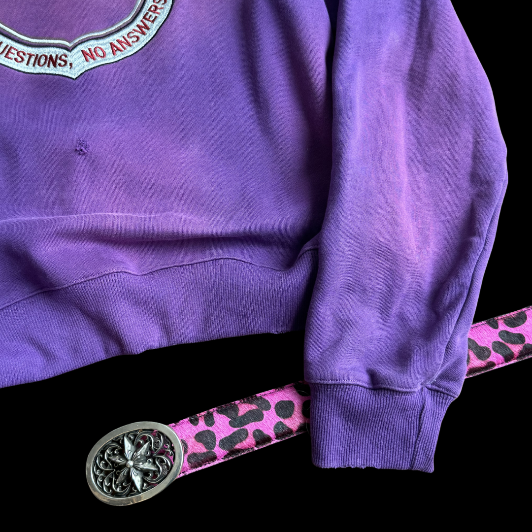 NOYFB (None Of Your Fu*king Business) 33 Sweater PURPLE