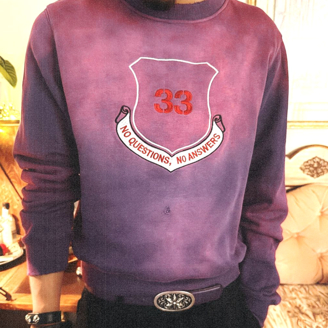 NOYFB (None Of Your Fu*king Business) 33 Sweater PURPLE