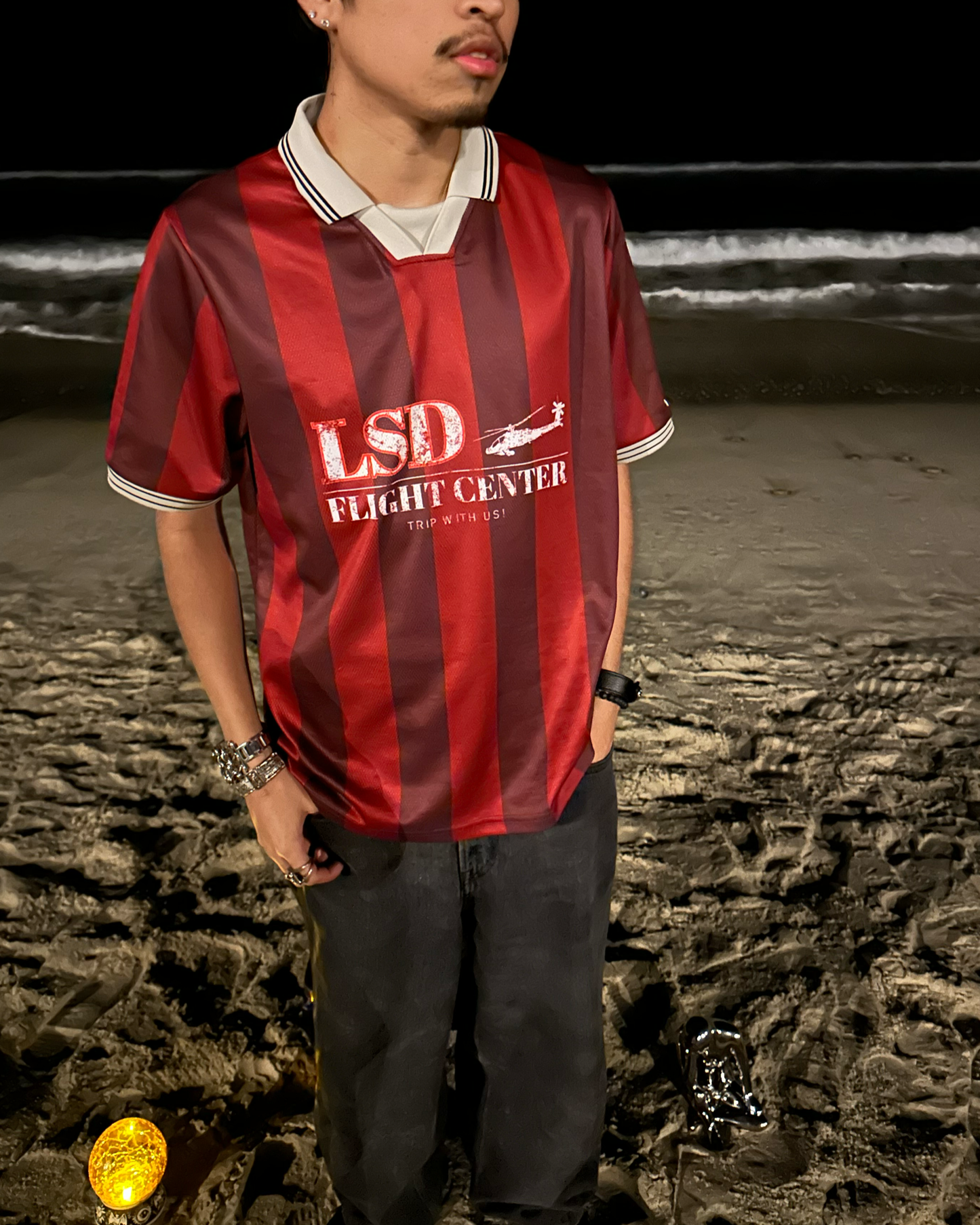 LSD TRAVEL AGENT JERSEY RED